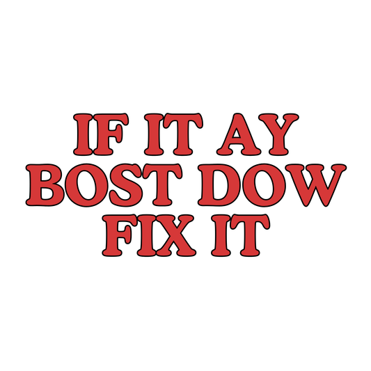 If It Ay Bost Dow Fix It (Black Country)