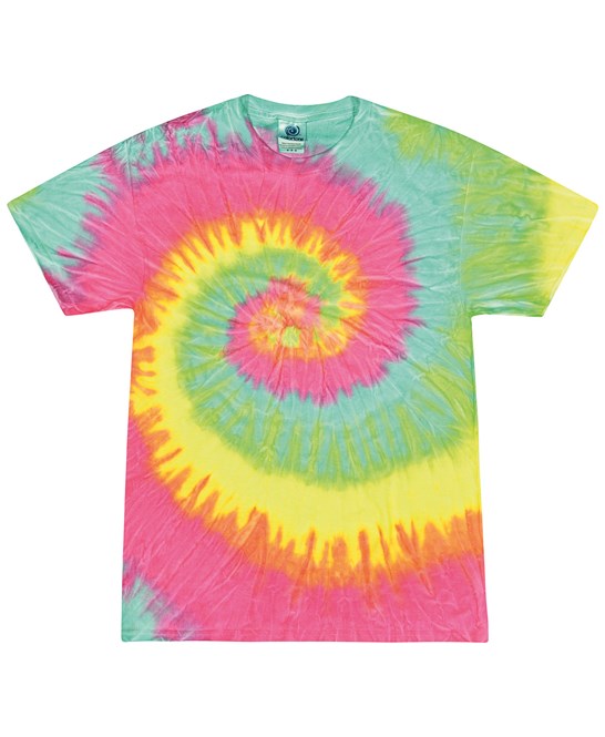 Minty Rainbow Tie-Dye T-Shirt