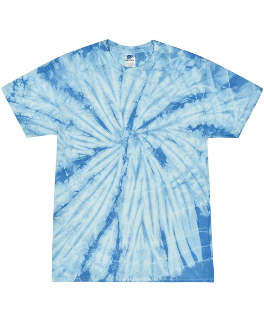 Spider Baby Blue Tie-Dye T-Shirt